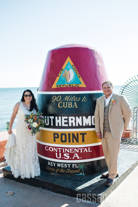 Southernmost Point Key West Wedding Photo IMG_0025